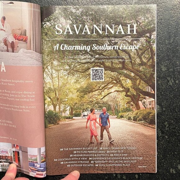 "Savannah and Tybee Beach" by Mark Lee, 2022 Paperback Book - Picture 12 of 13